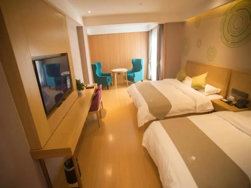 Bed in GreenTree Inn Anqing Tongcheng Tong'an Road South Bus Station Business Hotel