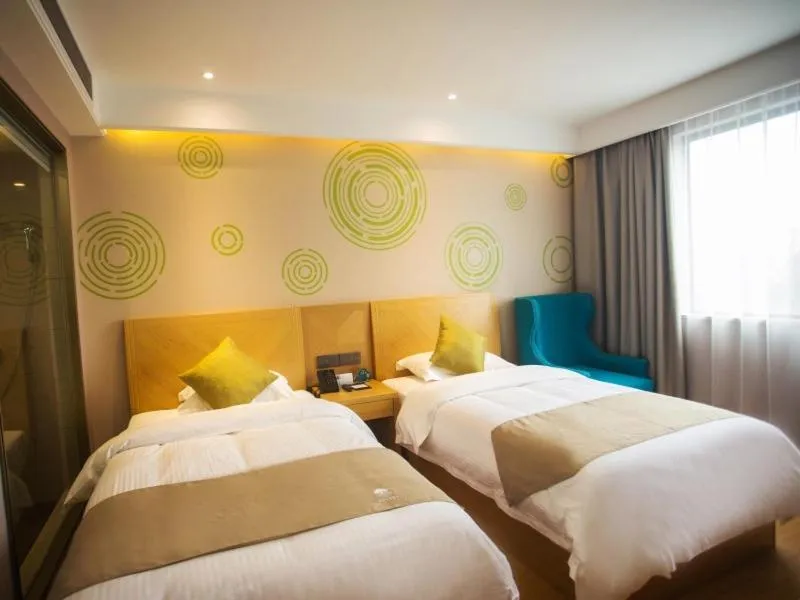 Bed in GreenTree Inn Anqing Tongcheng Tong'an Road South Bus Station Business Hotel