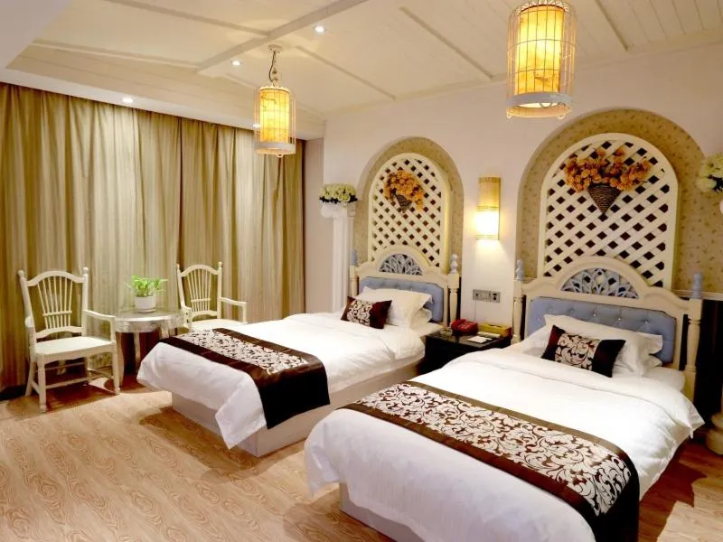 Bed in GreenTree Alliance Jinhua Dongyang East Bus Station Dongyong Road Hotel