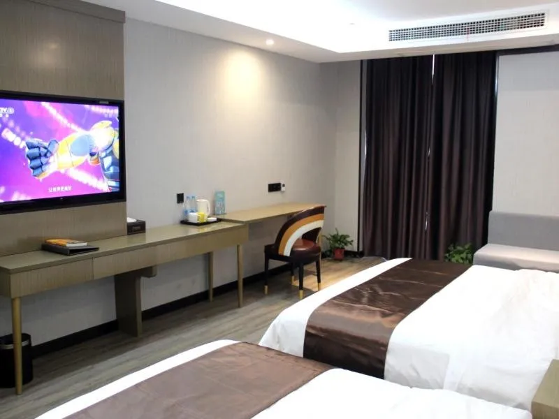 Bed in Gya Taizhou Jingjiang City South Century Plaza Hotel