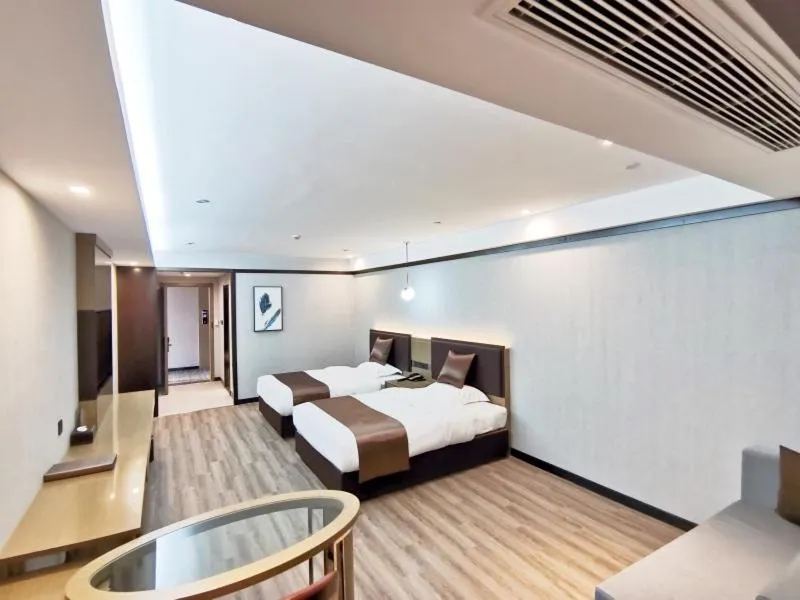 Bed in Gya Taizhou Jingjiang City South Century Plaza Hotel