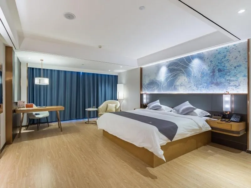 Bed in GreenTree Eastern Xuzhou High Speed Railway Station Square Yindi Automobile Market Hotel