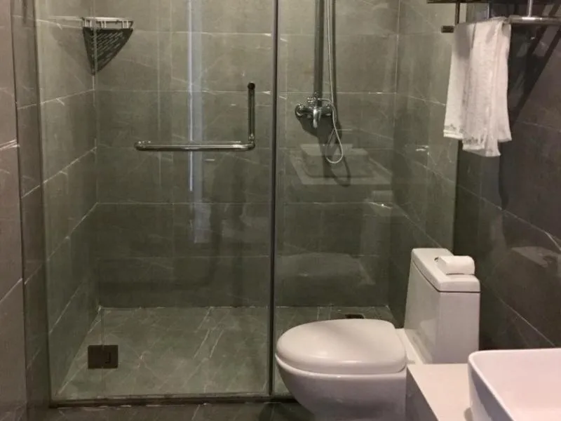 Bathroom in GreenTree Alliance Tianshui Railway Station Hotel