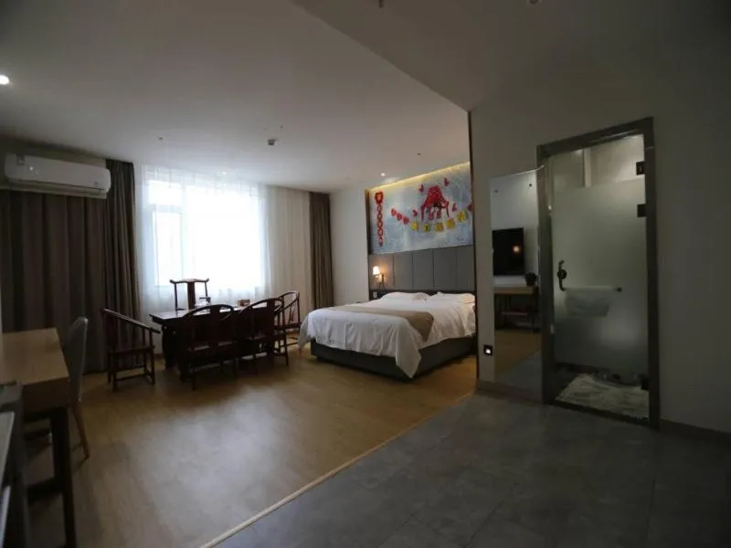 Bed in GreenTree Inn Dezhou Bus Station Train Station Express Hotel