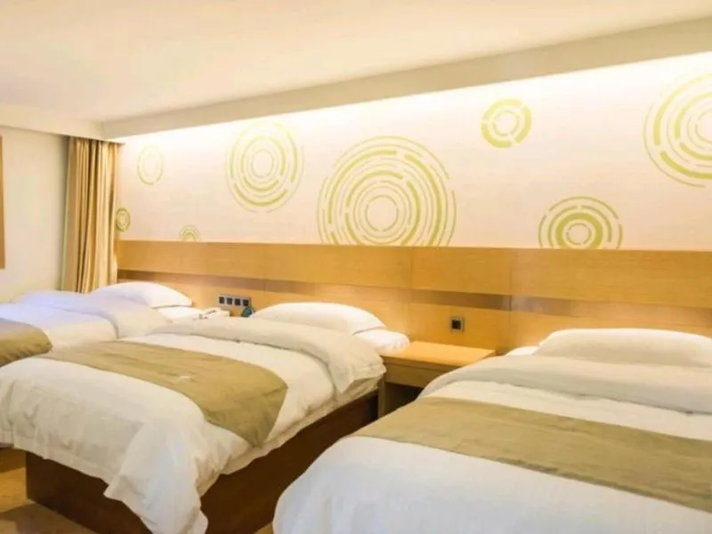 Bed in GreenTree Inn Dezhou Bus Station Train Station Express Hotel