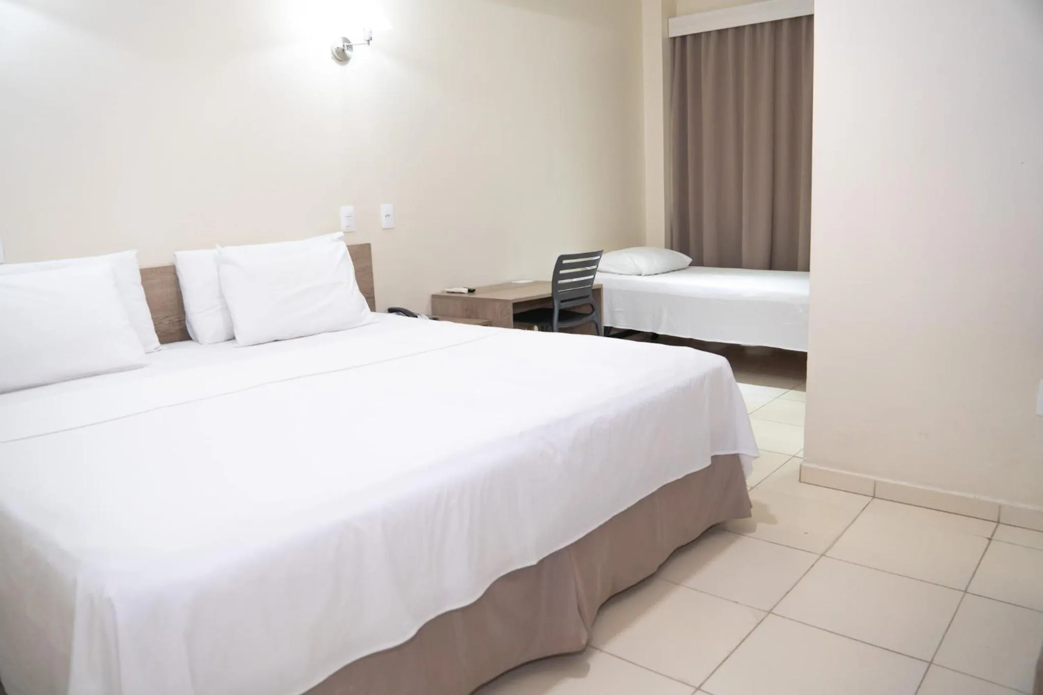 Bed in Amazônia Palace Hotel