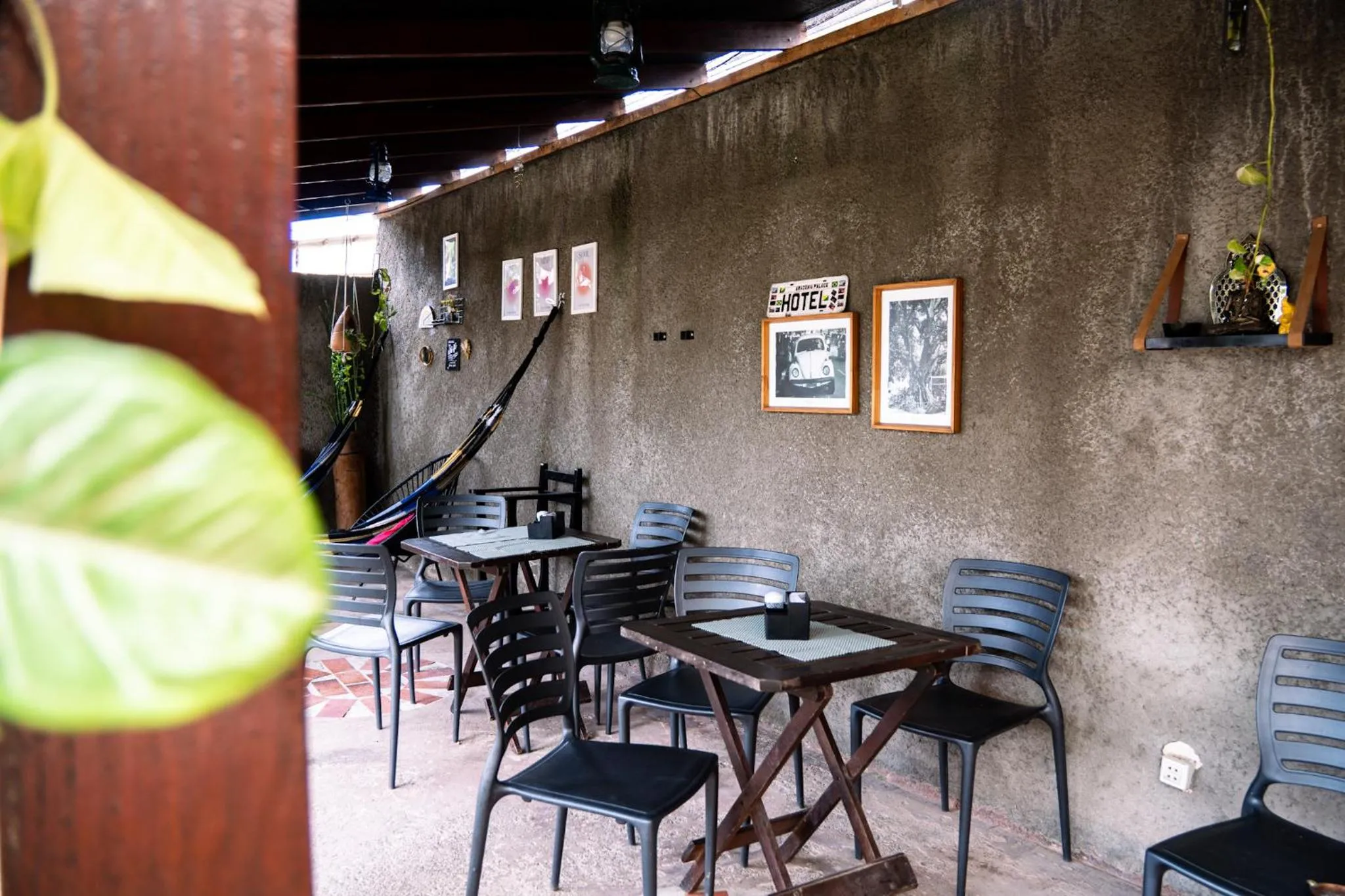 Seating area in Amazônia Palace Hotel