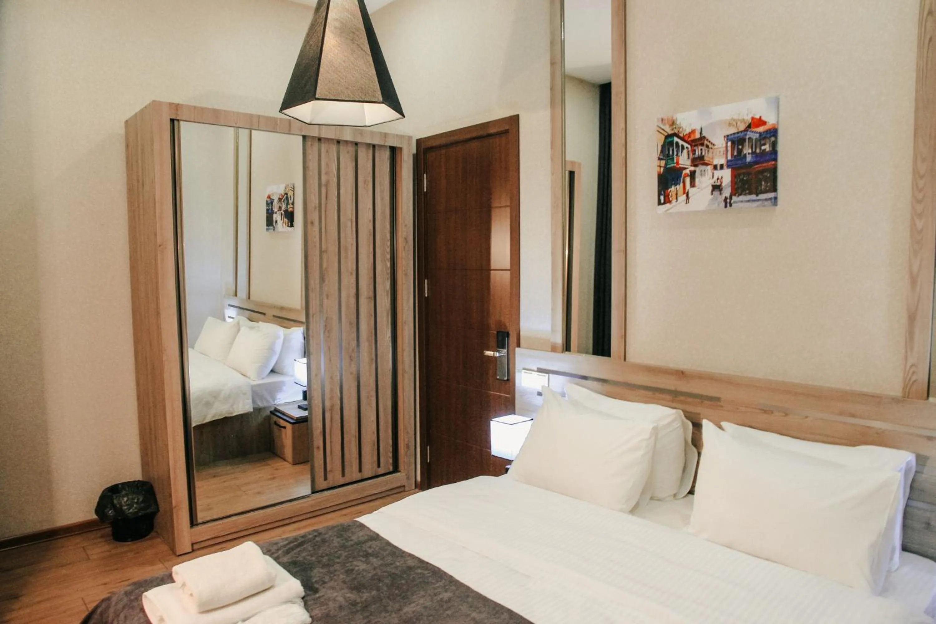 Photo of the whole room, Bed in City Heart Hotel