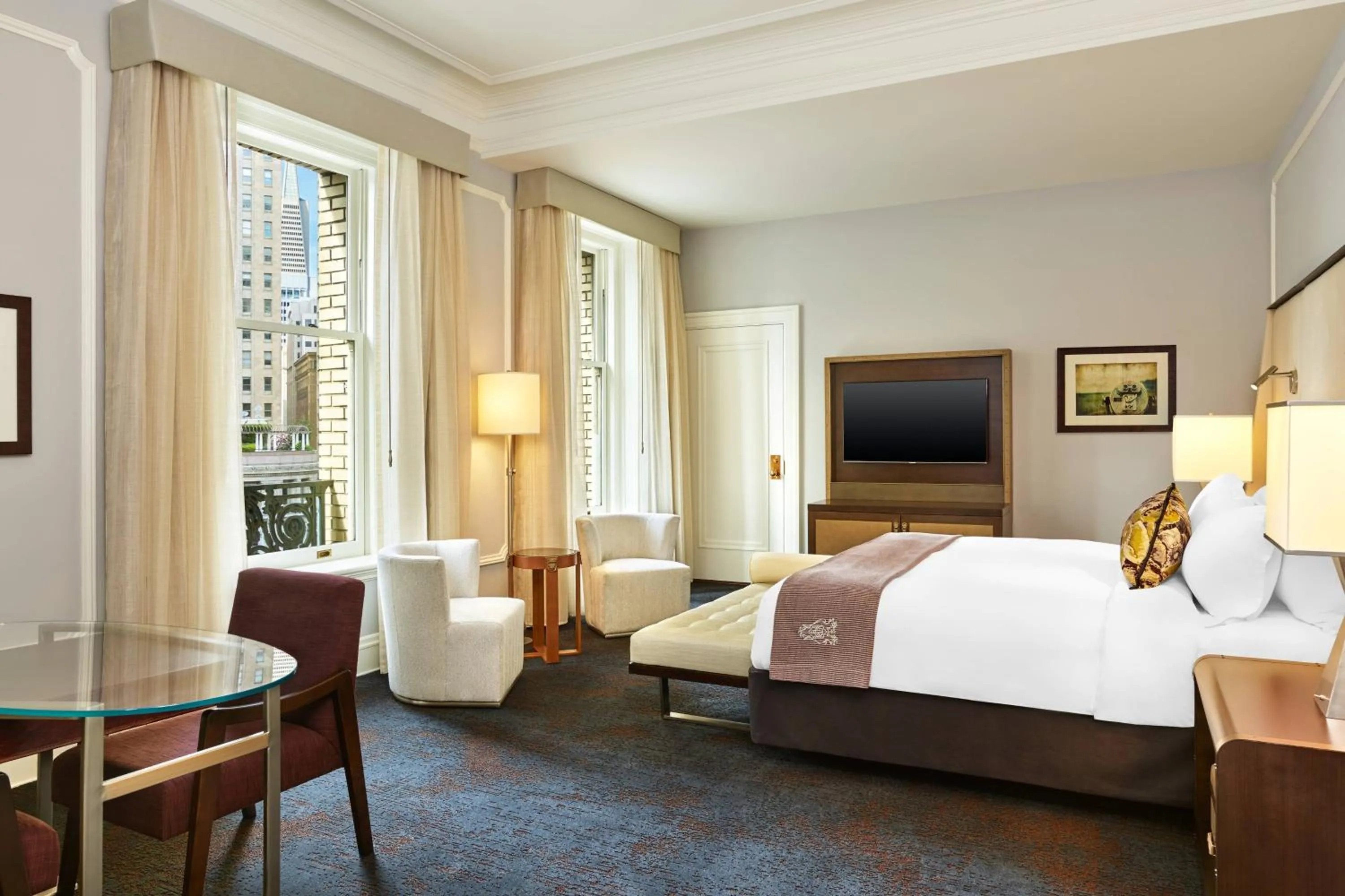 Photo of the whole room, Bed in Palace Hotel, a Luxury Collection Hotel, San Francisco