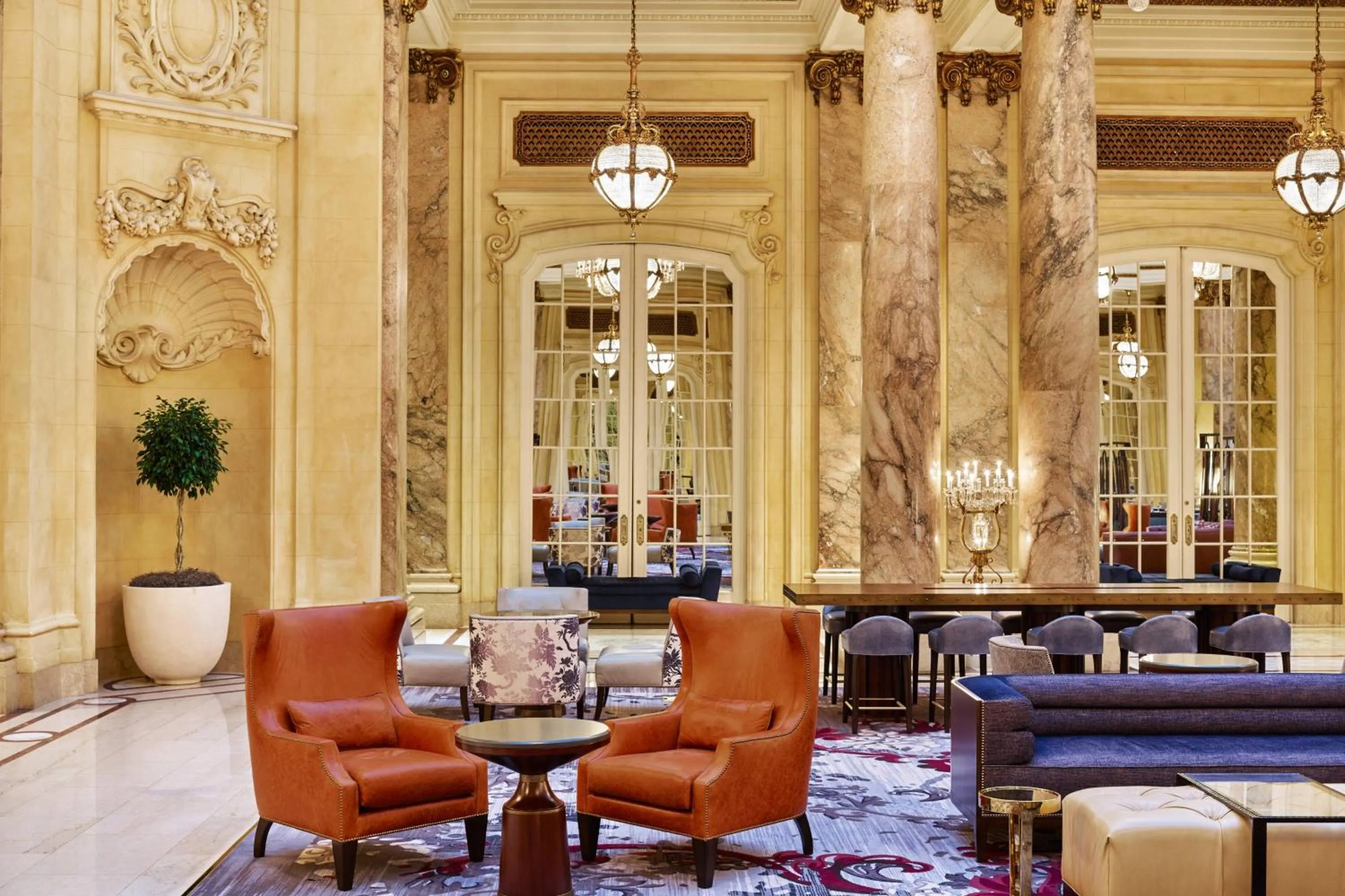 Lounge or bar in Palace Hotel, a Luxury Collection Hotel, San Francisco