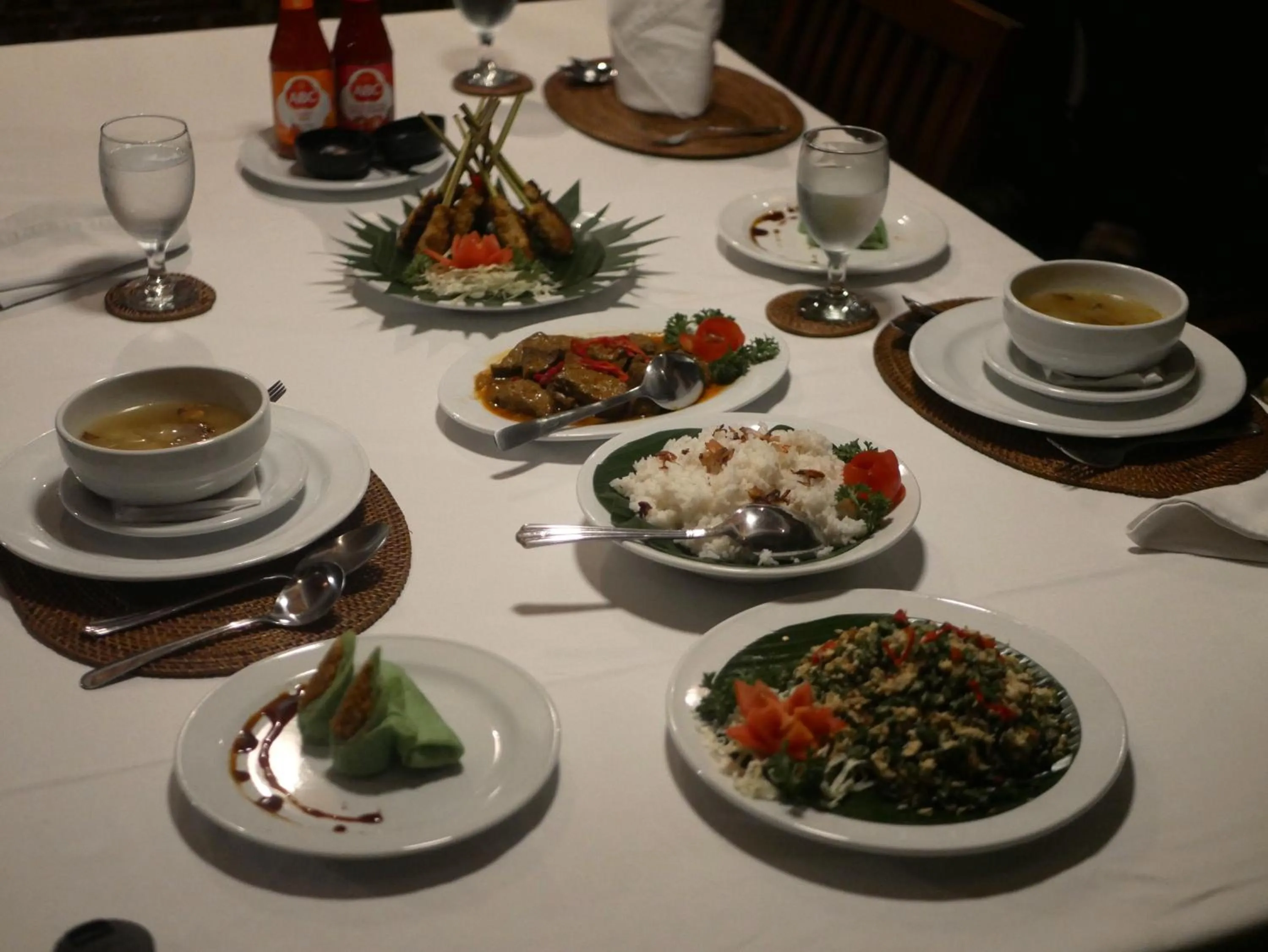 Dinner in Imani Villas