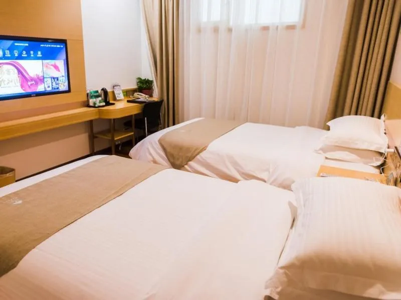 Bed in GreenTree Inn Hengshui Olympic Sports Center South Ring Road Business Hotel
