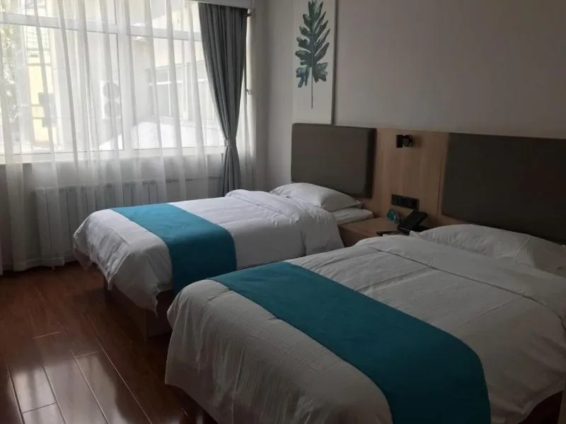 Bed in GreenTree Inn Dezhou Decheng District Hubinzhong Avenue Select Hotel
