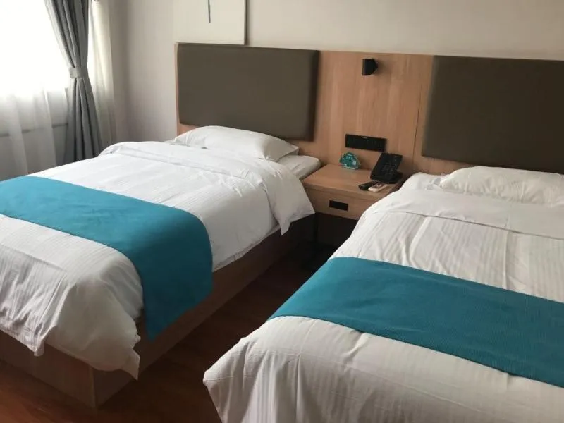 Bed in GreenTree Inn Dezhou Decheng District Hubinzhong Avenue Select Hotel