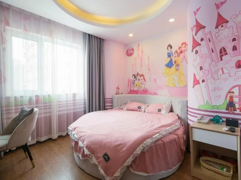 Bed in GreenTree Qindao Chengyang Zhengyang Middle Road Wanda Hotel