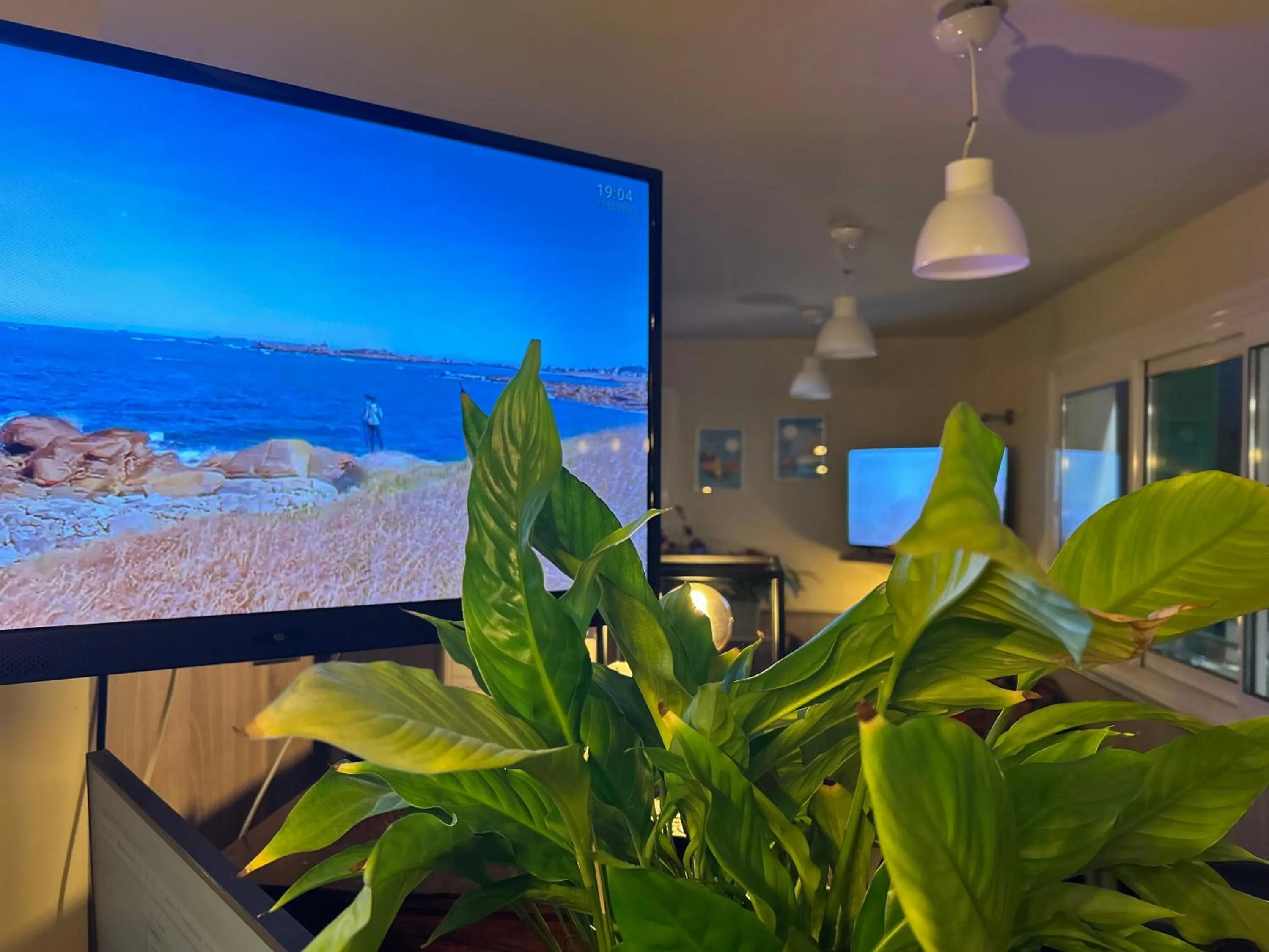 Lobby or reception in BRIT HOTEL Lannion-Perros Guirec