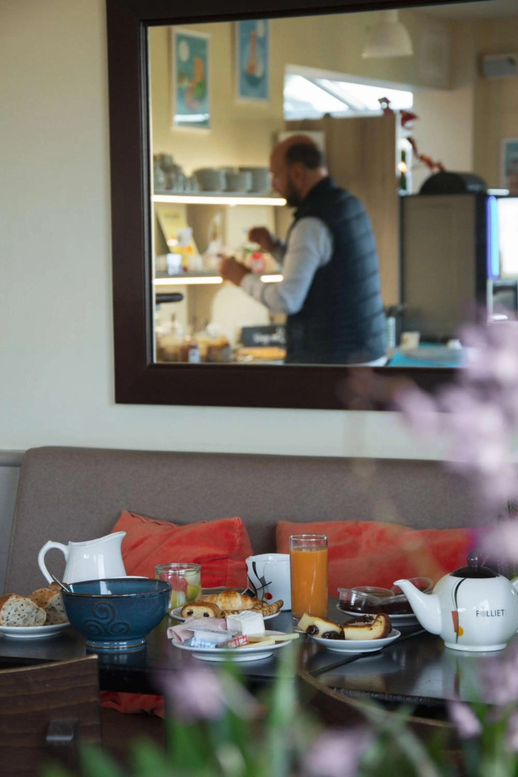 Breakfast in BRIT HOTEL Lannion-Perros Guirec