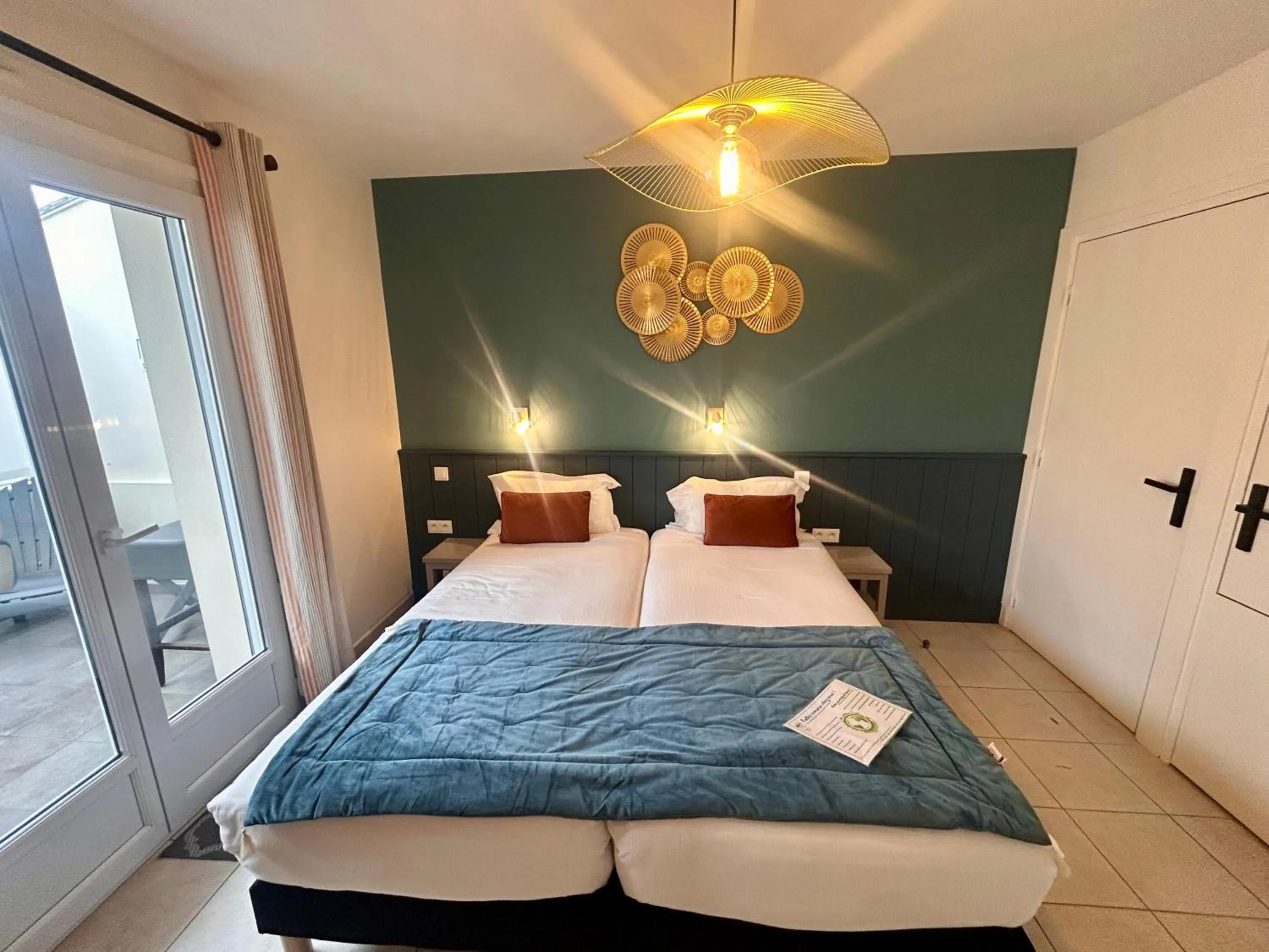 Photo of the whole room, Bed in BRIT HOTEL Lannion Perros-Guirec