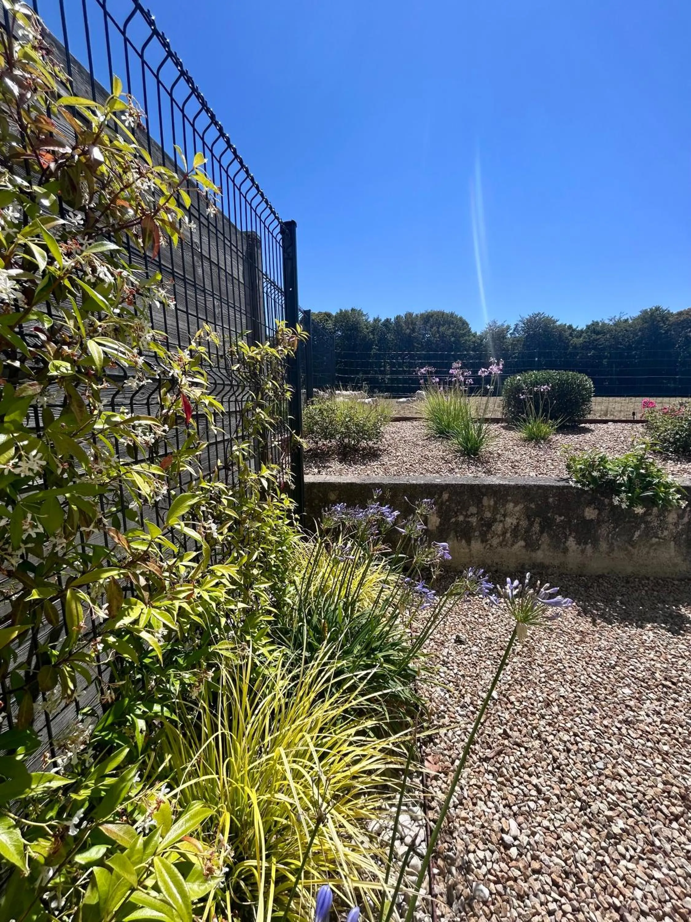 Garden in BRIT HOTEL Lannion-Perros Guirec