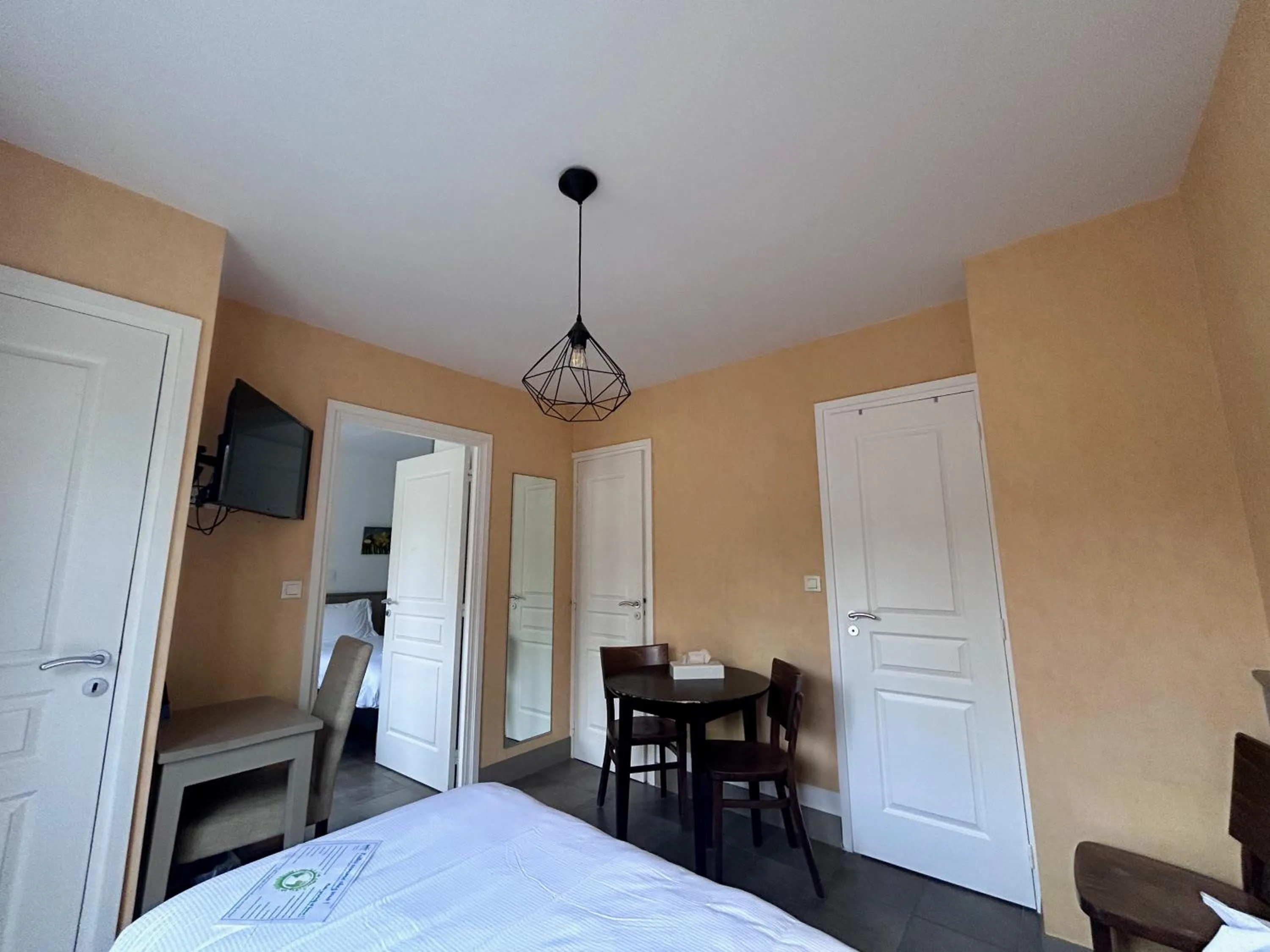 Bed in BRIT HOTEL Lannion-Perros Guirec