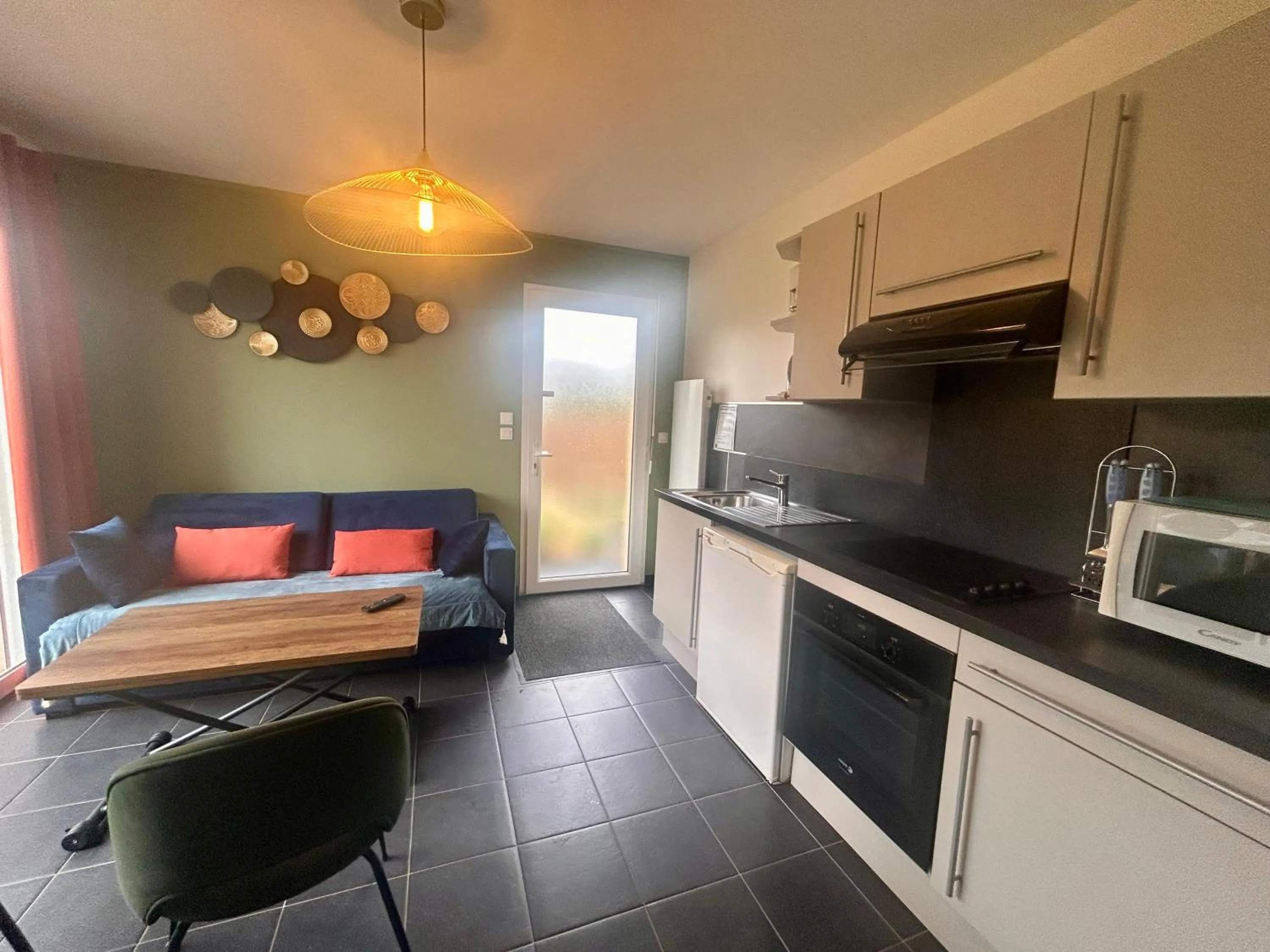 Living room in BRIT HOTEL Lannion Perros-Guirec