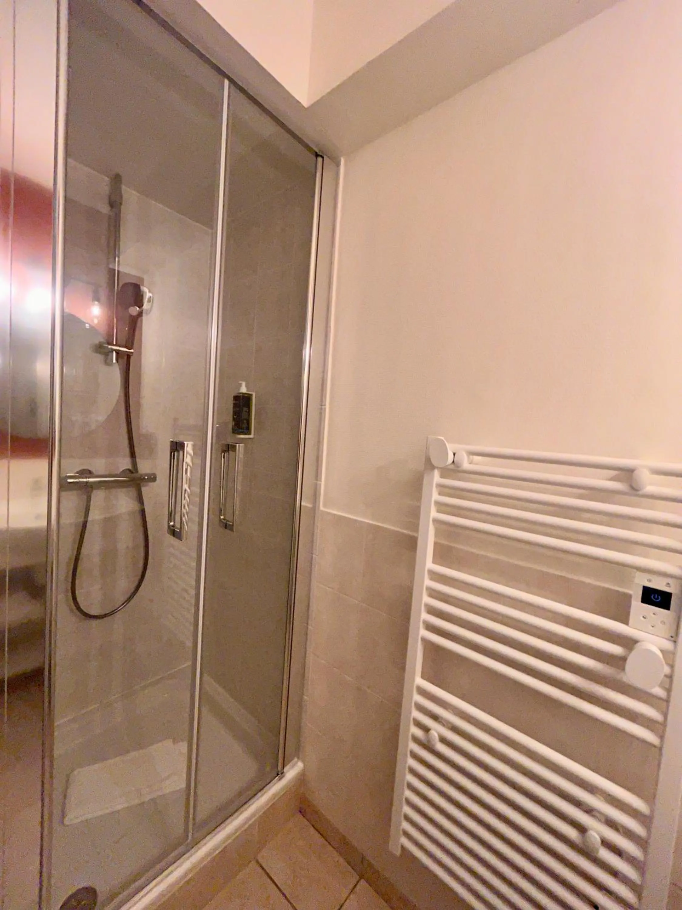 Shower in BRIT HOTEL Lannion Perros-Guirec