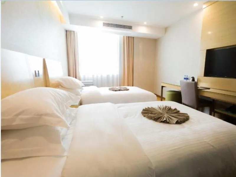 Bed in GreenTree Inn Maanshan East Railway Station Oushang Supermarket Business Hotel