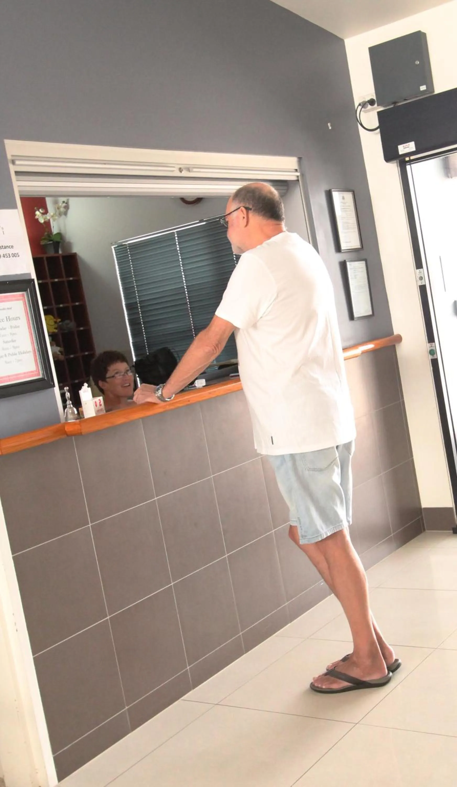 Lobby or reception in Ayr Traveller's Motel