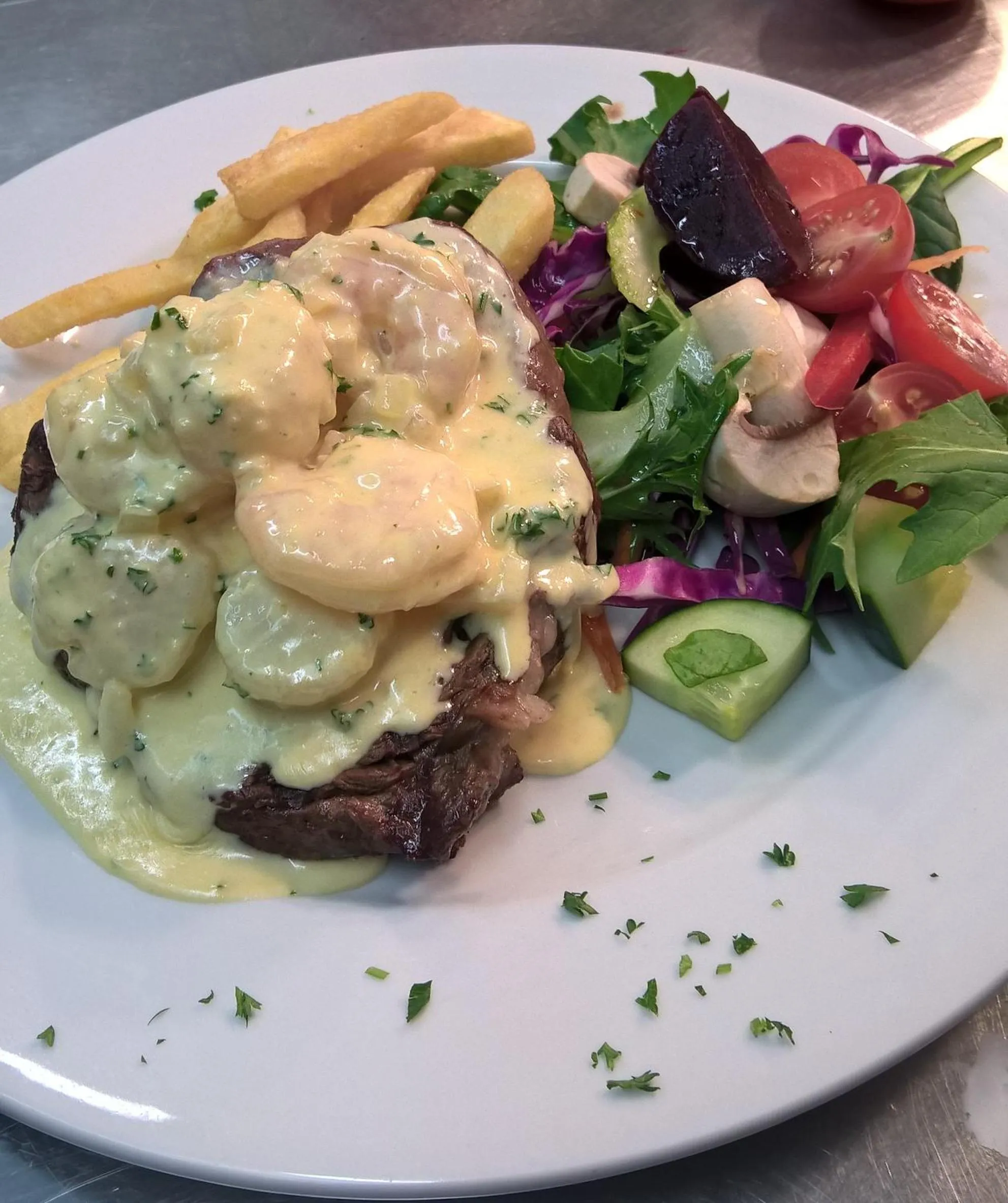 Food close-up in Ayr Traveller's Motel