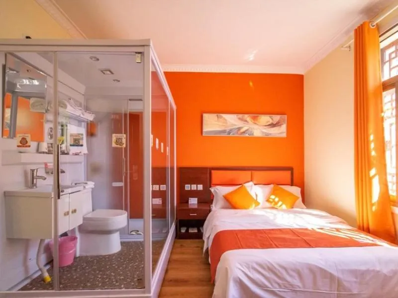 Bed in Shell Dali City Dali Ancient Town South Gate Hotel