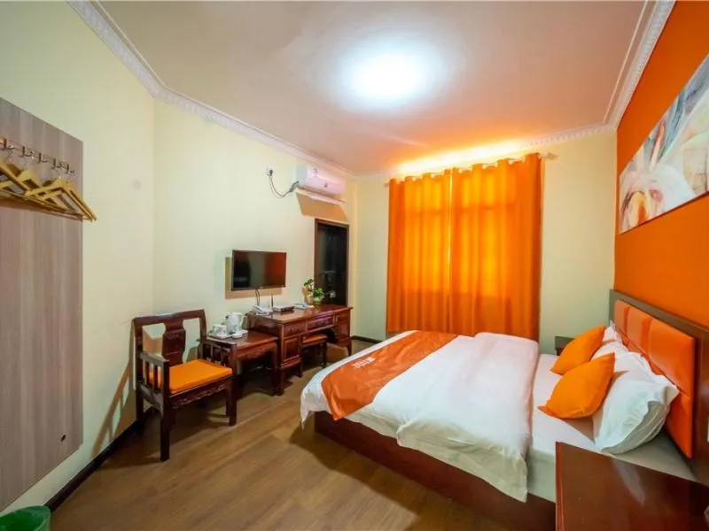 Bed in Shell Dali City Dali Ancient Town South Gate Hotel