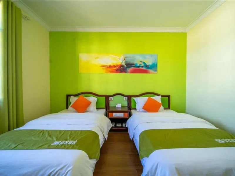 Bed in Shell Dali City Dali Ancient Town South Gate Hotel