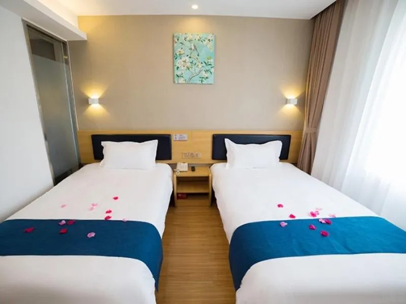 Bed in Shell Yantai Mouping District Gongshang Dajie Hotel