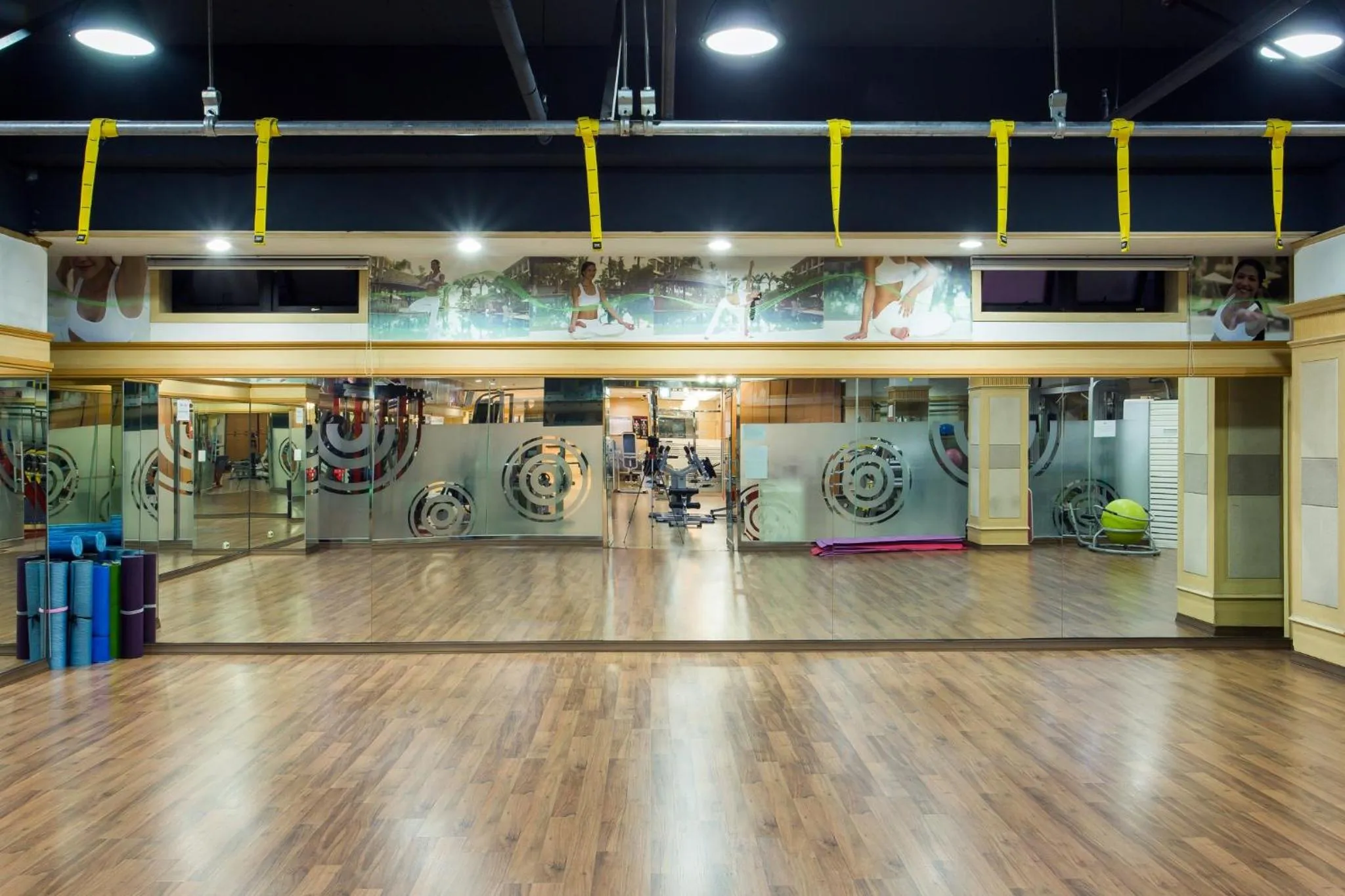 Fitness centre/facilities in Lamer Hotel