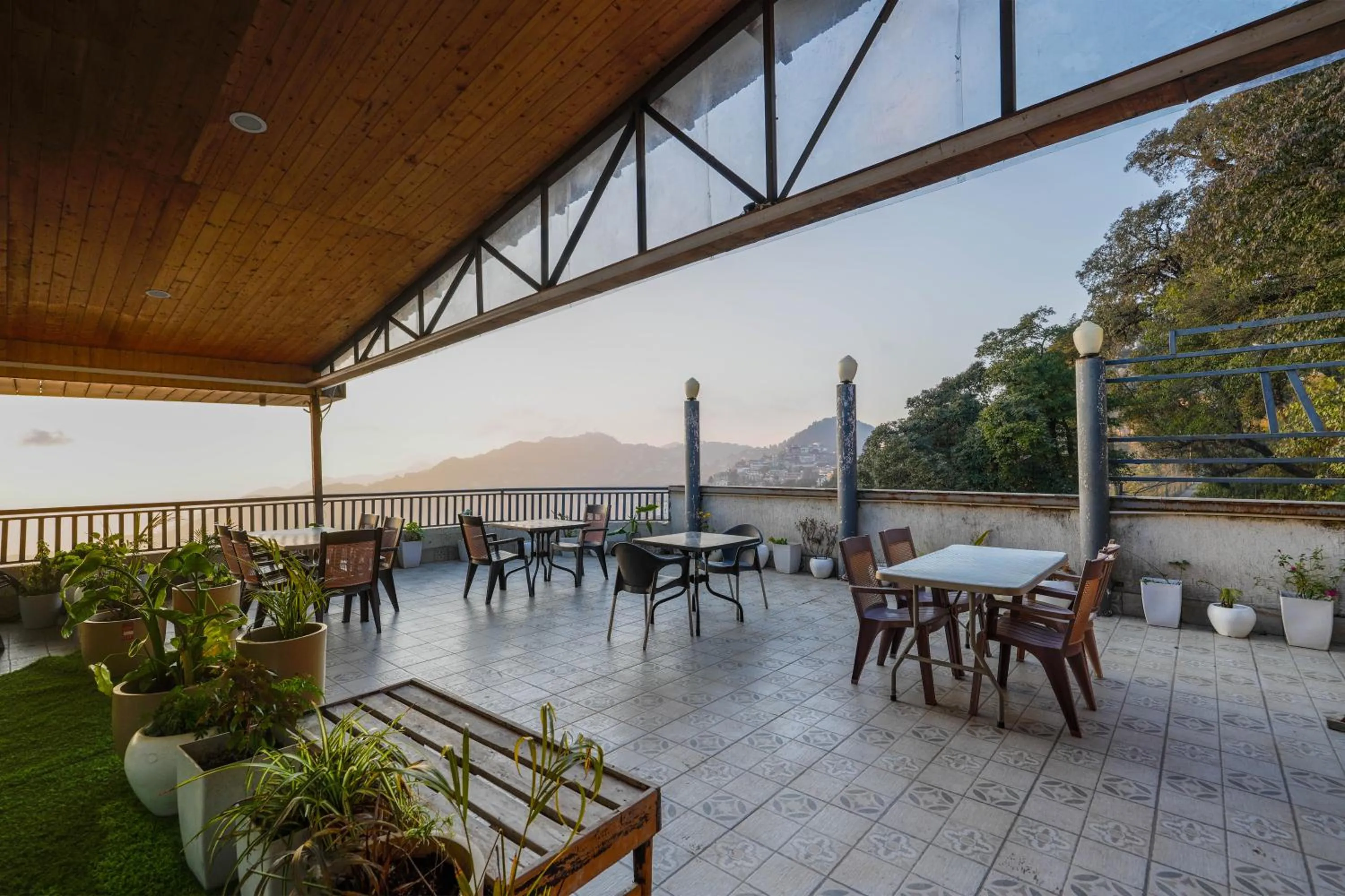 Balcony/Terrace in Vaydantaa - Luxury Boutique Hotel Mussoorie