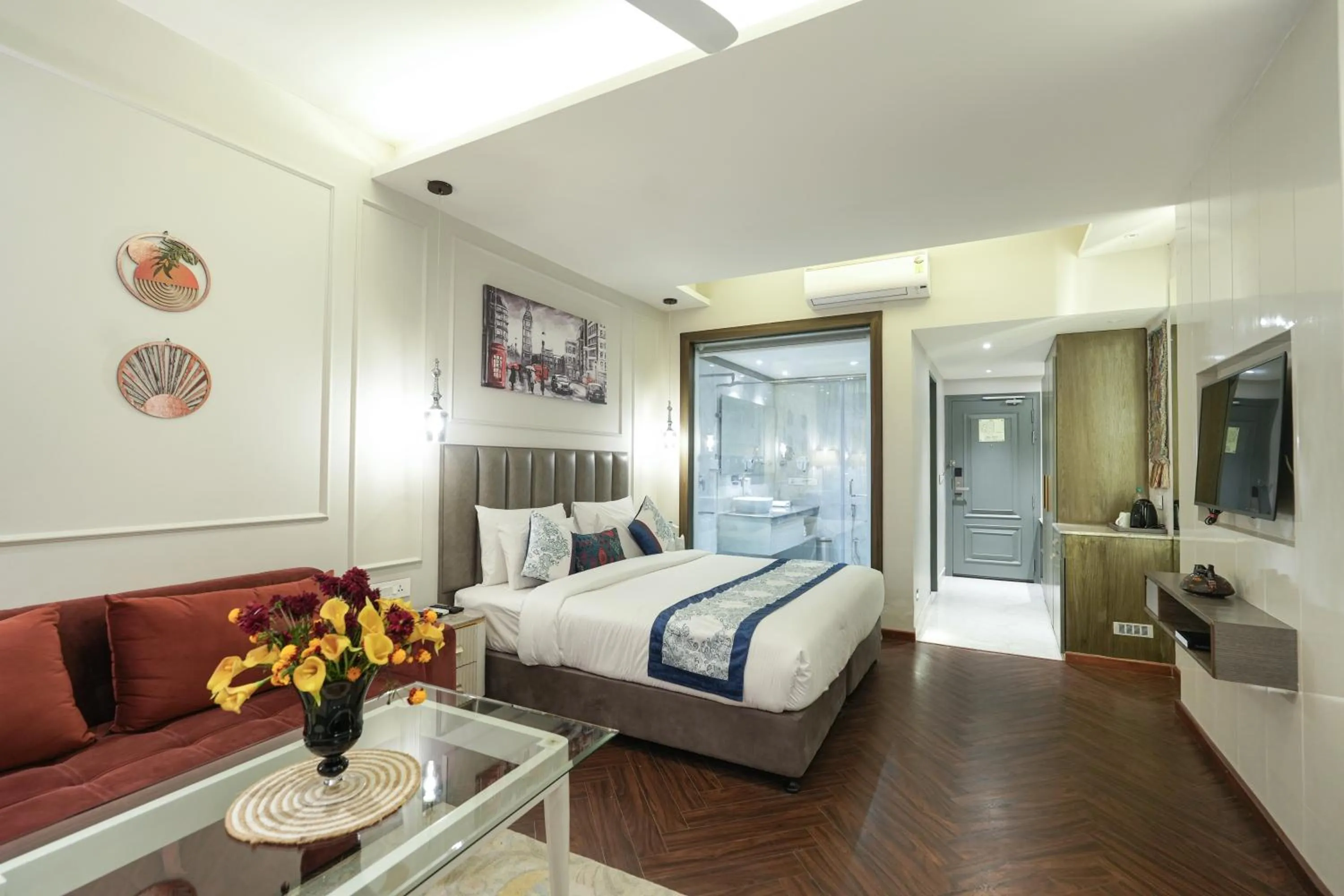 Bedroom, Bed in Vaydantaa - Luxury Boutique Hotel Mussoorie