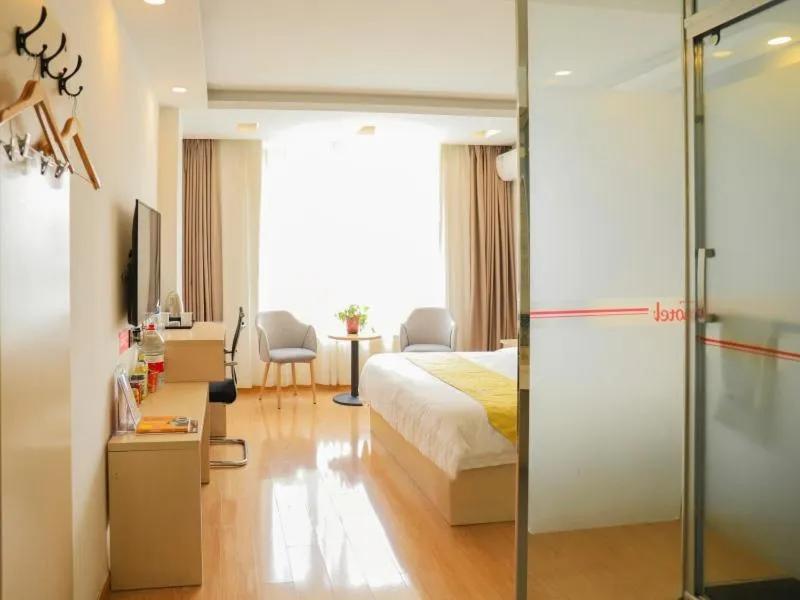 Bed in Shell Bozhou Woyang County Donghuan Road Hotel