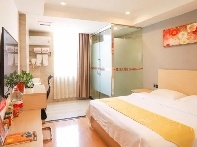 Bed in Shell Bozhou Woyang County Donghuan Road Hotel