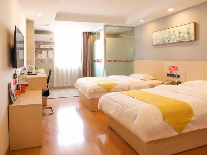 Bed in Shell Bozhou Woyang County Donghuan Road Hotel