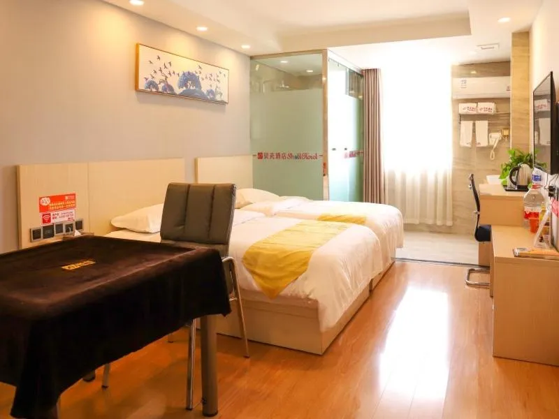 Bed in Shell Bozhou Woyang County Donghuan Road Hotel