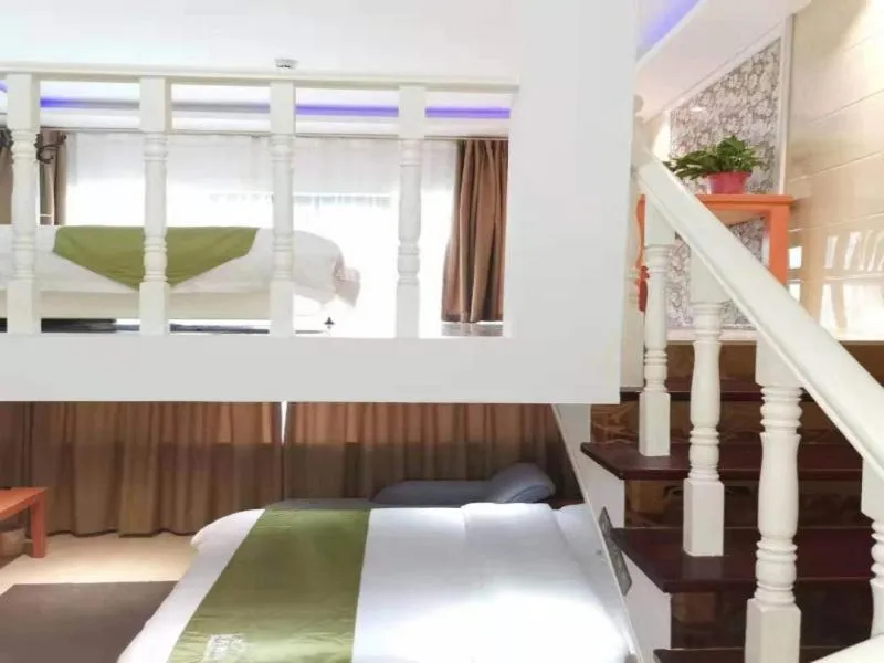 Bed in Shell Hefei Economic Development Zone Mingzhu Square Jinzhai South Road Hotel