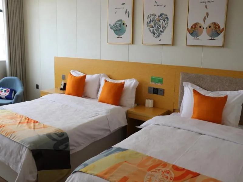 Bed in Shell Suzhou Chinese Medicine Hospital Hotel