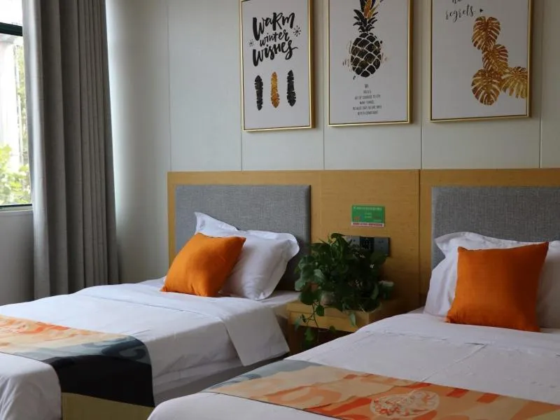 Bed in Shell Suzhou Chinese Medicine Hospital Hotel