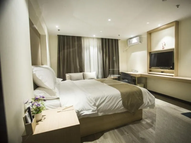 Bed in Shell Xuzhou Suining County Bali Electrical and Mechanical City Hotel