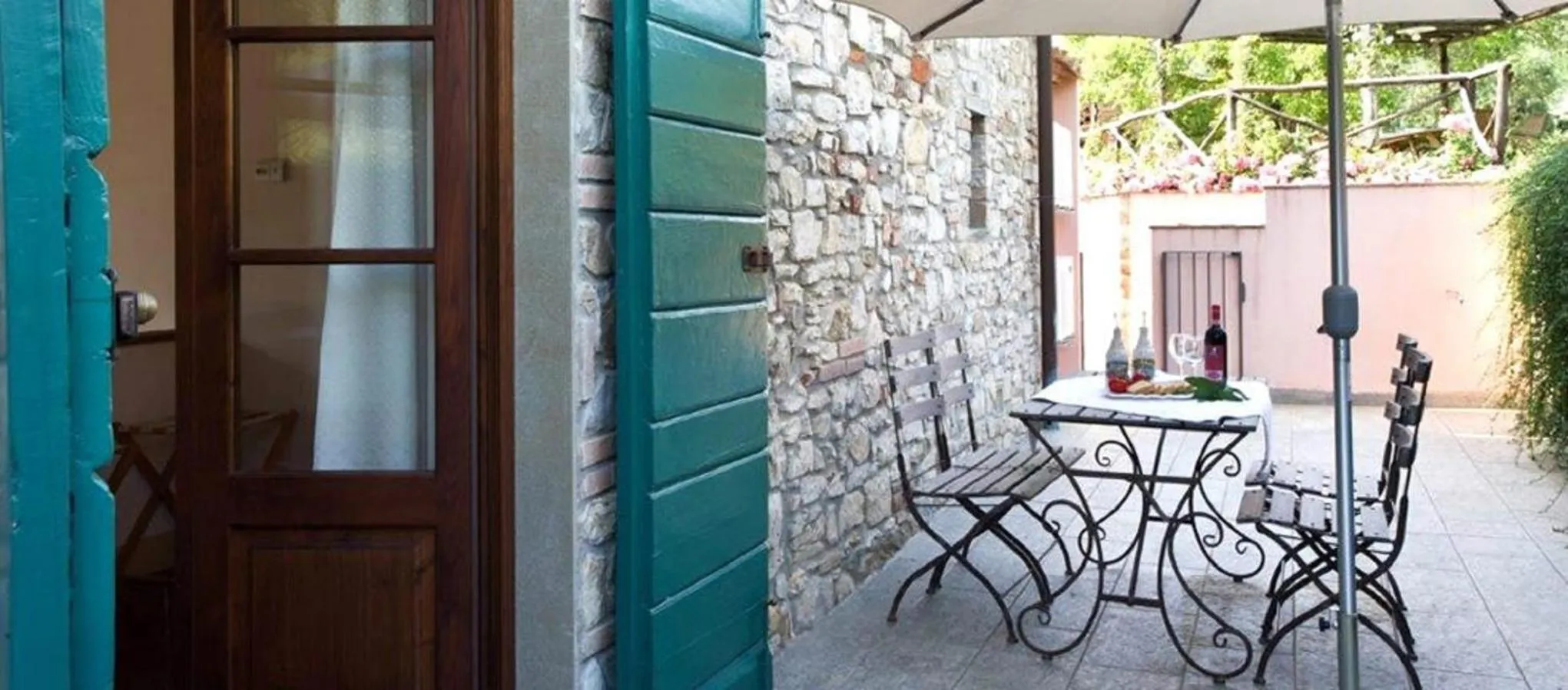 Balcony/Terrace in Borgo I Vicelli Adults Only Relais