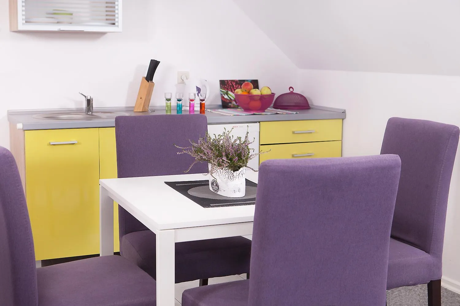 Kitchen or kitchenette in Villa Rosa