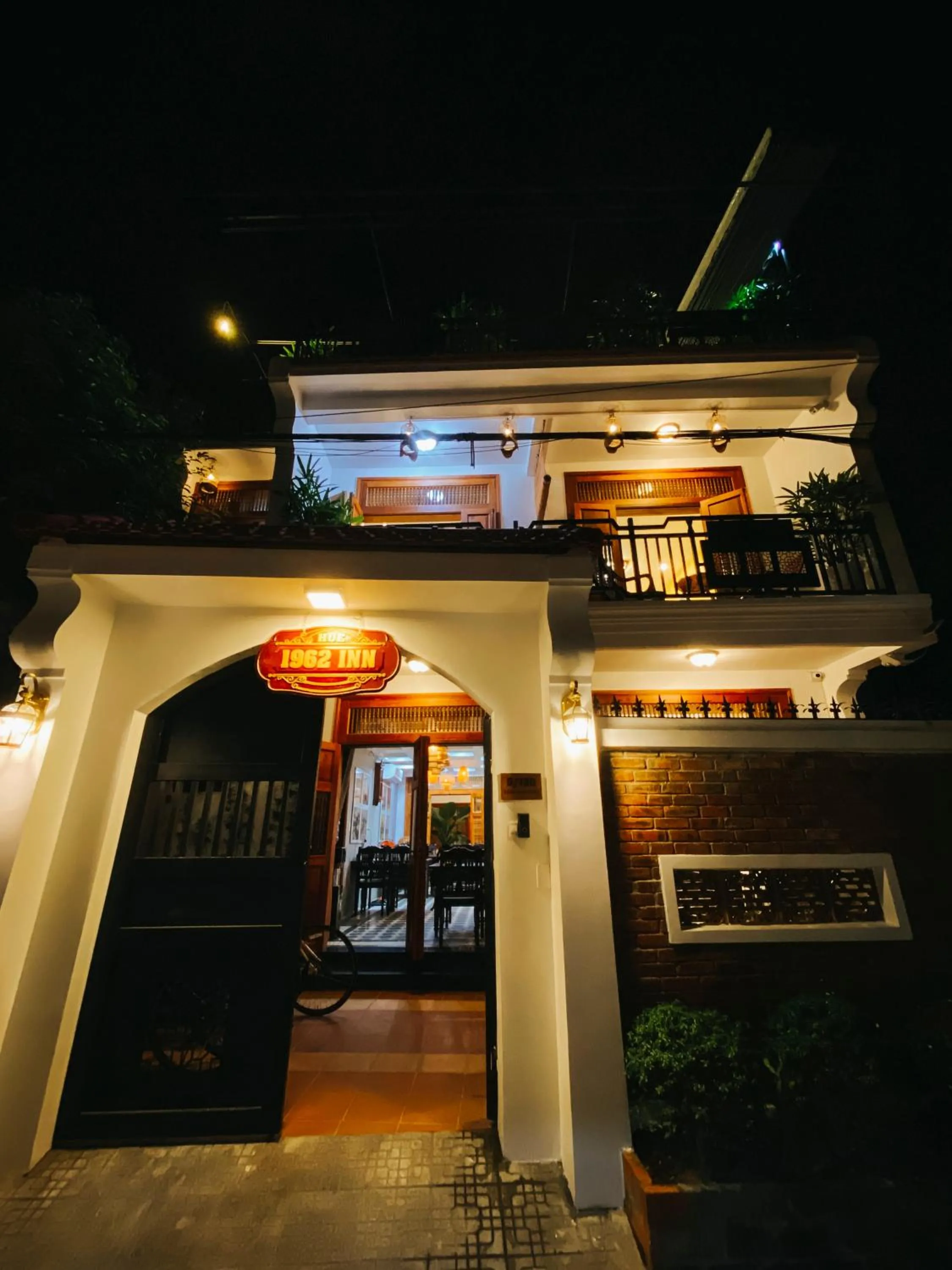 Facade/entrance in Hue 1962 INN
