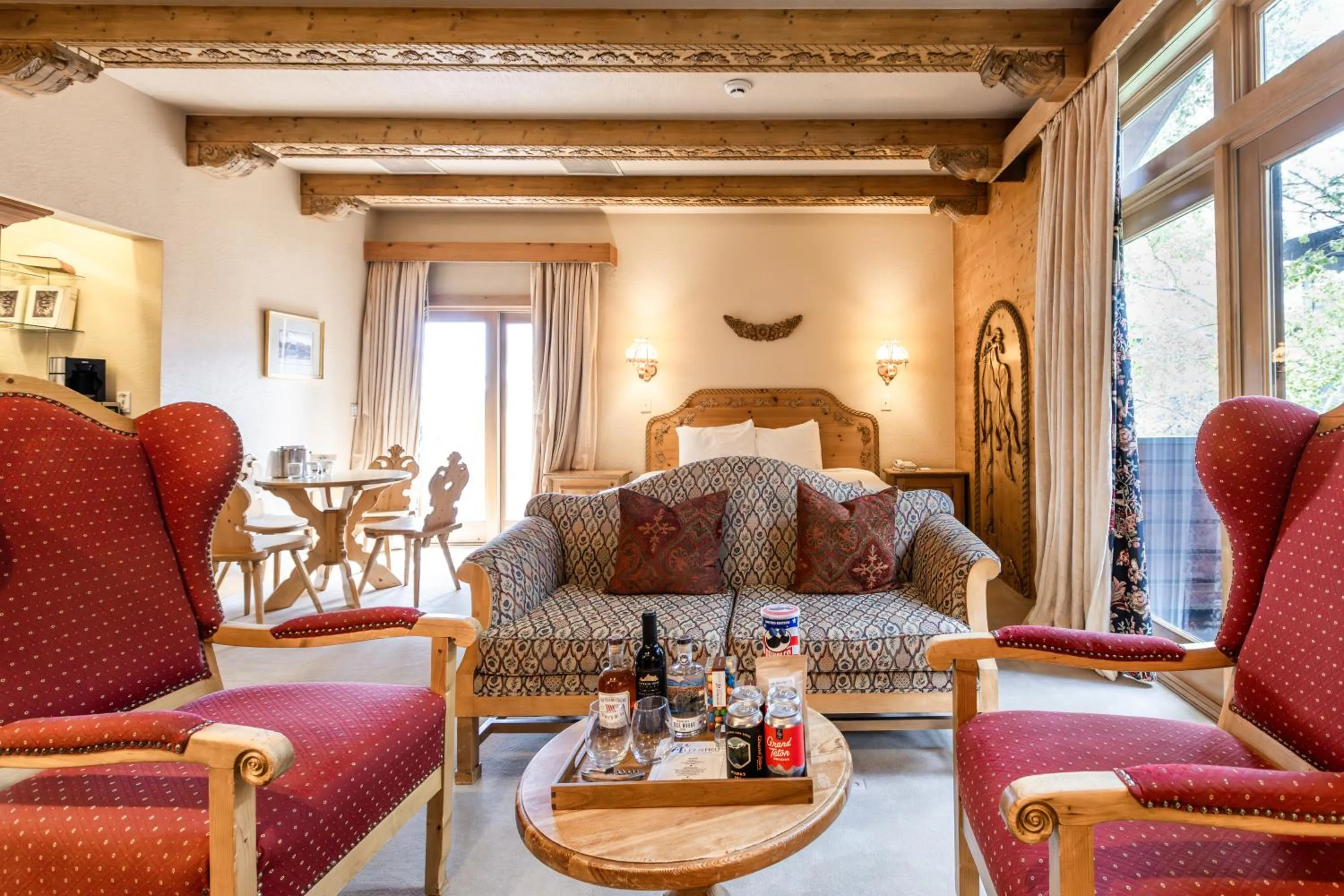 Seating area in The Alpenhof