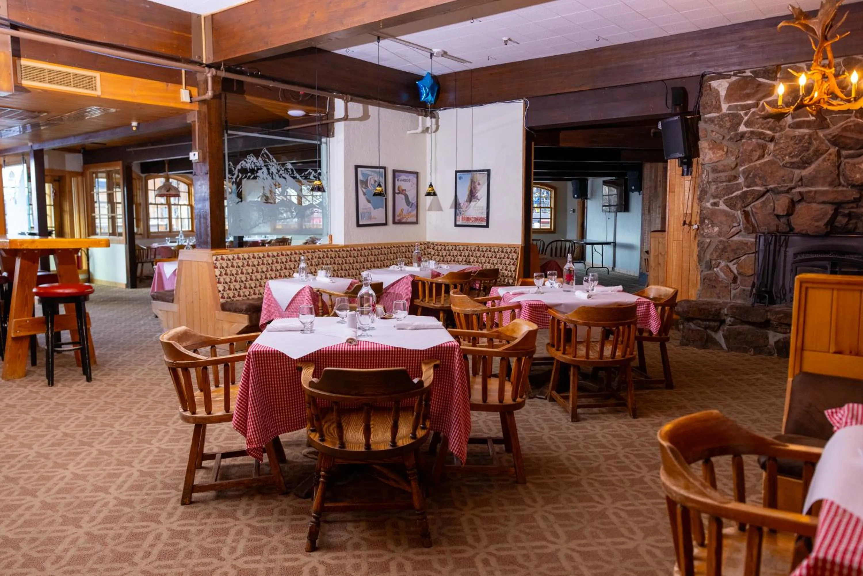 Dining area in The Alpenhof