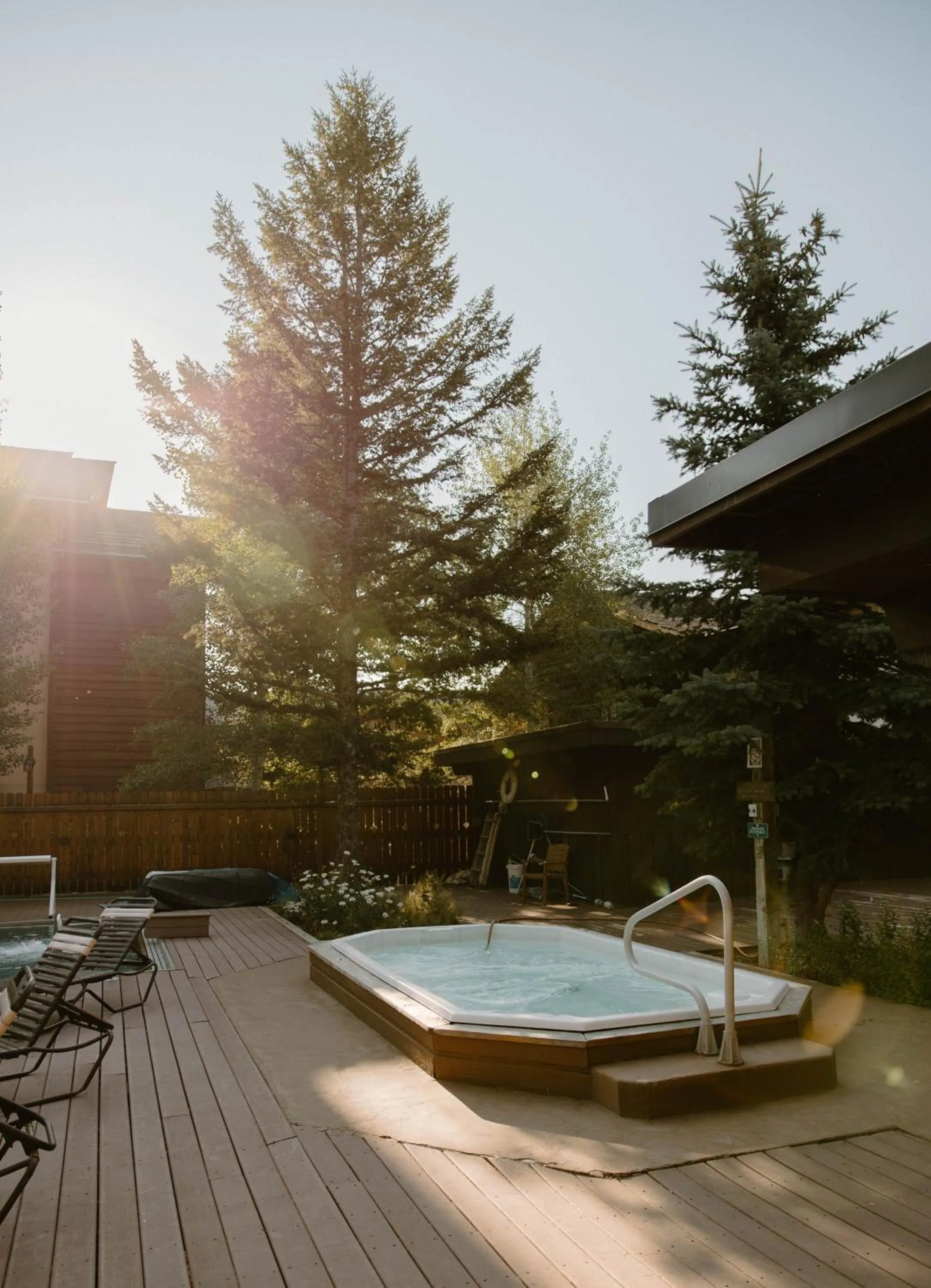 Hot Tub in The Alpenhof